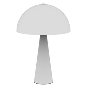 Mercator Lighting Lighting Modern Dome Table Lamp Black, Green, White, Brass Lights-For-You MTBL008WHT