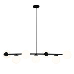 Mercator Lighting Lighting Preston Pendant Light 7Lt Black Lights-For-You MPLS031BLK