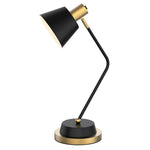 Mercator Lighting Lighting Robin Adjustable Table Lamp Matt Black and Gold MTBL041 Mercator Lighting Lights-For-You MTBL041