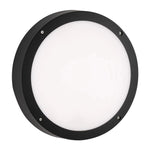 Mercator Lighting Lighting Zion II LED Bulkhead Outdoor Wall Light CCT in Black Lights-For-You MXB1010CCT
