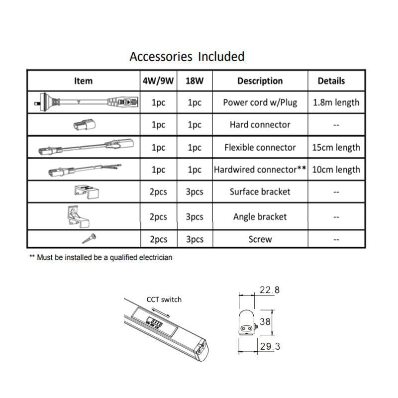 Mercator Lighting Linkable Lights Lara CCT LED Slim Linkable Light in White Lights-For-You