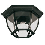 Mercator Lighting Outdoor Ceiling Lights Dakota DIY Exterior Ceiling/Under Eave 1Lt in Black Lights-For-You MX4971BLK 9312699034121