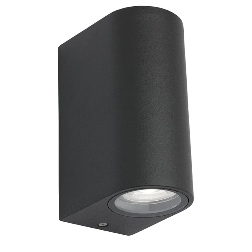 Mercator Lighting Outdoor Wall Light Eco 12w LED Up/Down Wall Light in Black Lights-For-You MXD1035