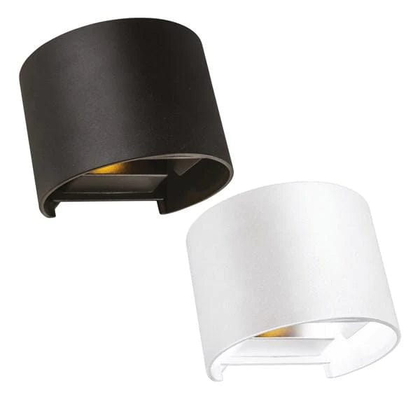 Mercator Lighting Outdoor Wall Light NICO II led outdoor Up/Down Wall Light in Black or White Lights-For-You