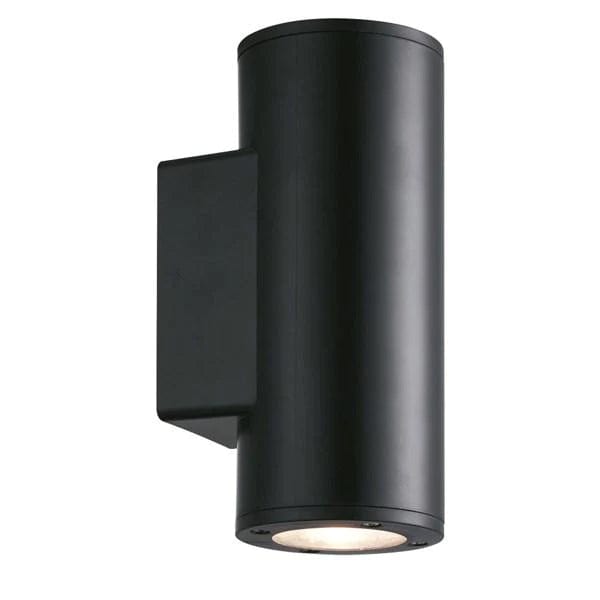 Mercator Lighting Outdoor Wall Light Piccolo II 2Lt LED Outdoor Up/Down Wall Light Round In Black Lights-For-You MXD1041