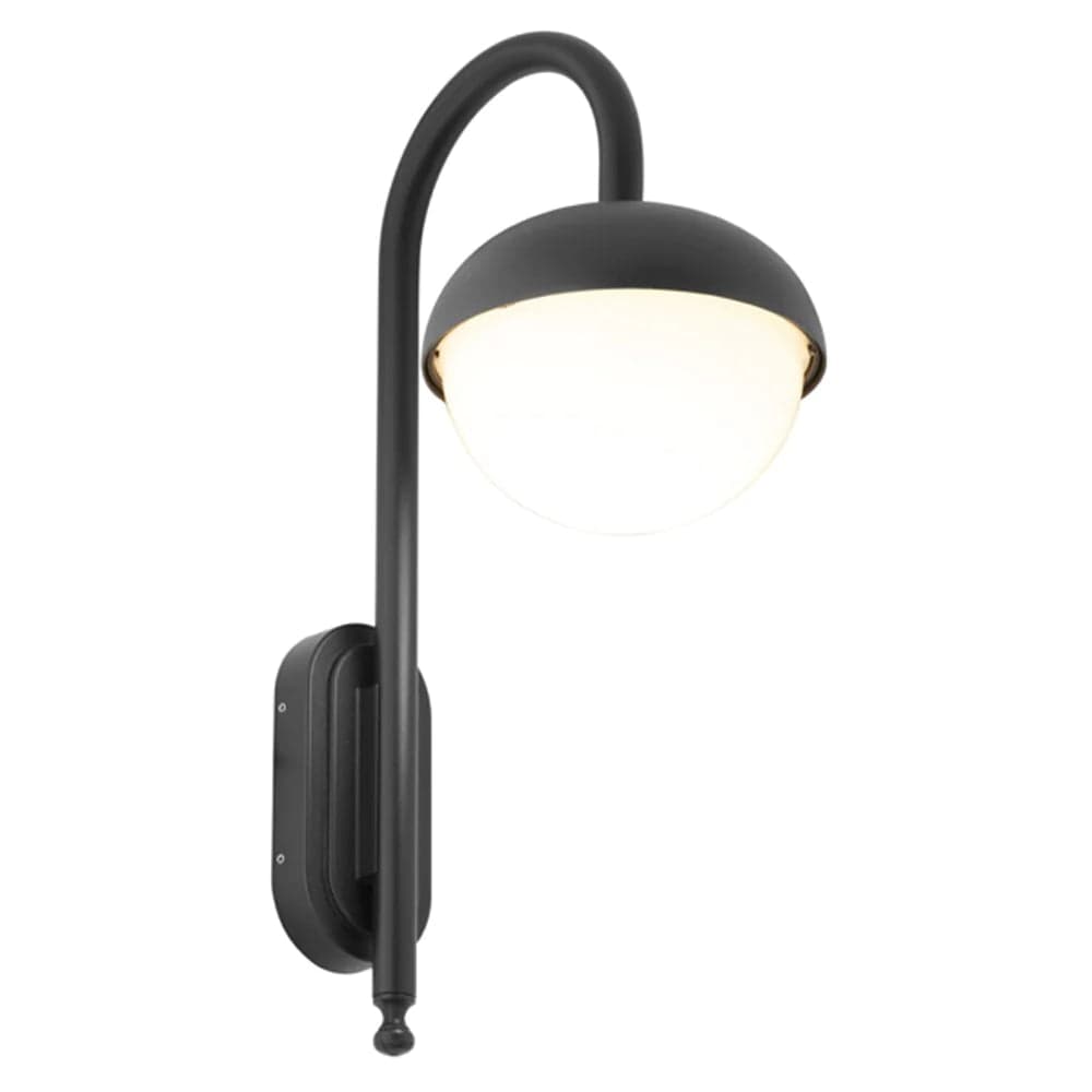 Mercator Lighting Outdoor Wall Lights Emilia Outdoor Wall Light 1Lt in Black Lights-For-You MXW1011 9312699210853