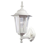 Mercator Lighting Outdoor Wall Lights Tilbury Exterior Wall Light 1Lt Lights-For-You MX4011WHT 9312699000973