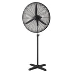 Mercator Lighting Pedestal Fans Broome 750mm Industrial Pedestal Fan Lights-For-You FF101230BK 9312699203909