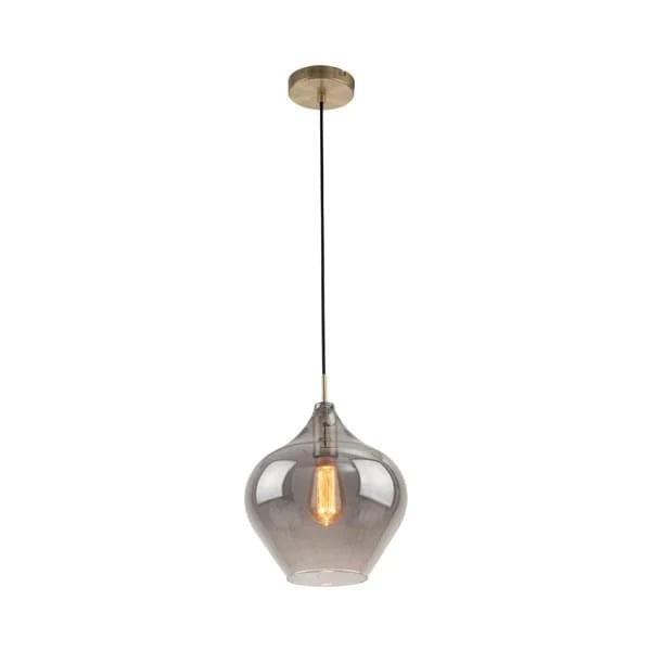 Mercator Lighting Pendants Smoke / Large Darby LED Pendant Light in Small or Large Lights-For-You MPLS514SMK-L