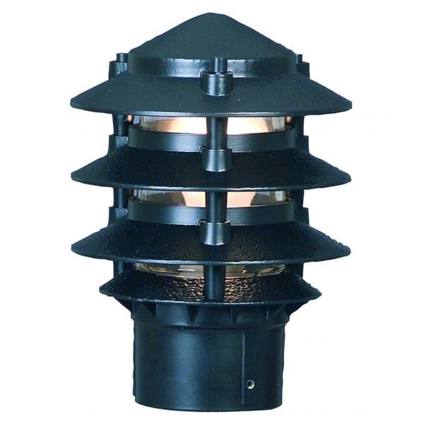 Mercator Lighting Post Top Pagoda Post Top 1Lt Large Lights-For-You MXB1BLK 9312699003202