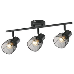 Mercator Lighting Spot Lights Emily 1Lt/3Lt Straight/3Lt LED Spotlight Lights-For-You A10933BLK 9312699206870