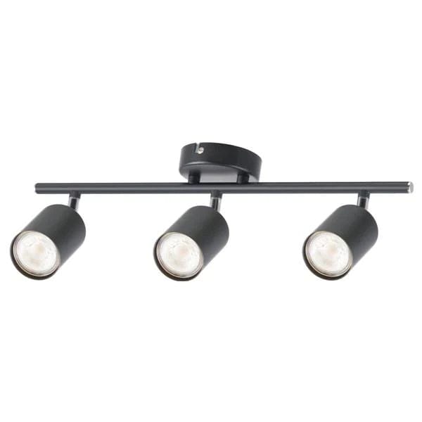 Mercator Lighting Spot Lights Travis 4Lt/3Lt Spotlight in Black Lights-For-You A10333BLK 9312699206801