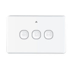 Mercator Lighting Switch WIFI Smart Curtain and Blind Switch in White Lights-For-You SSW01GBC-WIFI
