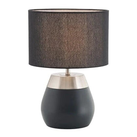 Mercator Lighting Table Lamps Belgrave Touch Table Lamp in Black or Grey