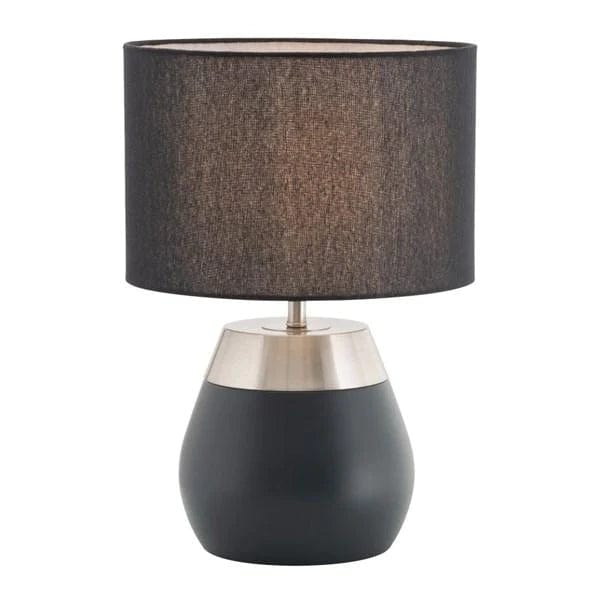 Mercator Lighting Table Lamps Belgrave Touch Table Lamp in Black or Grey Lights-For-You MTBL019BLK 9312699205804