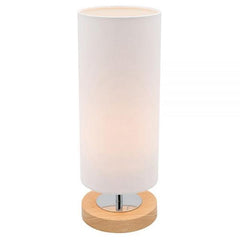 Mercator Lighting Table Lamps White & Cream Brady Touch Table Lamp 1Lt in White Lights-For-You A35211WHT