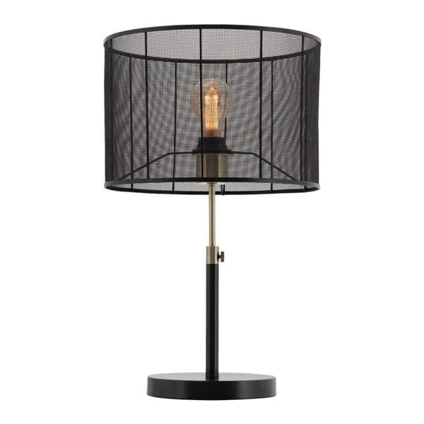 Mercator Lighting Table Lamps Burnley E27 Table Lamp in Black Lights-For-You MTBL024 9312699206078