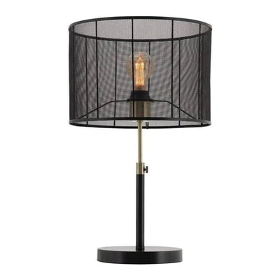 Mercator Lighting Table Lamps Burnley E27 Table Lamp in Black Lights-For-You MTBL024 9312699206078