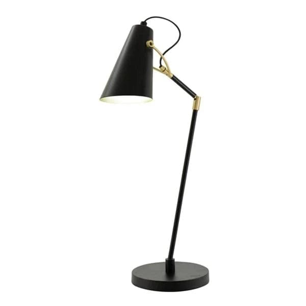 Mercator Lighting Table Lamps Colton Task Lamp in Black Lights-For-You MTL011 9312699206283