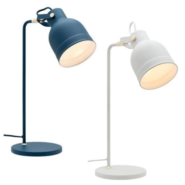 Mercator Lighting Table Lamps Navy Elliot Table Lamp In Navy or White Lights-For-You A46111NVY