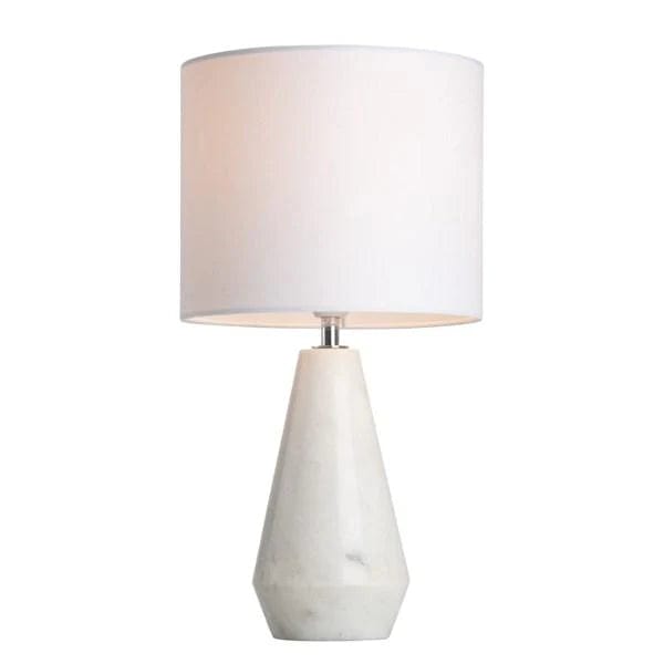 Mercator Lighting Table Lamps Nora B22 Table Lamp in Black or white Lights-For-You MTBL022WHT 9312699205859