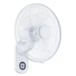 Mercator Lighting Wall Fans Rider 400mm Wall Fan with Remote Control in white Lights-For-You FF52316WH 9312699203930