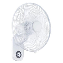 Mercator Lighting Wall Fans Rider 400mm Wall Fan with Remote Control in white Lights-For-You FF52316WH 9312699203930