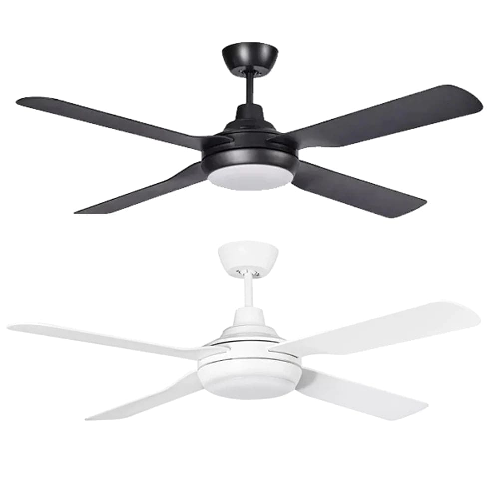 Mertec Lighting Ceiling Fans 52" Discovery II AC Ceiling Fan Black, White With Light MDF1343M, MDF1343W Martec Lighting Lights-For-You