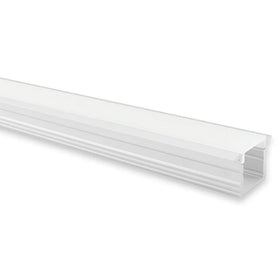 23mm x 15mm 2 Metre Silver Deep Square Winged Aluminium LED Profile Havit 