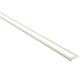 25mm x 9mm White Shallow Winged Square Aluminium LED Profile Havit Lightin