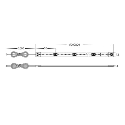 10w CSP Dotless LED Strip Light IP67 in 3000k, 4000k or 5500k Havit Lighting