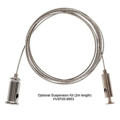 82mm x 90mm Silver Large Square Aluminium LED Profile Havit Lighting - HV9693-8090