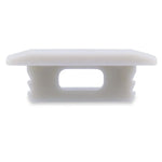 23mm x 8mm 2 Metre Silver Shallow Square Winged Aluminium LED Profile Havit Lighting