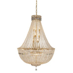 Classique Basket Chandelier 5Lt/6Lt/18Lt/27Lt in Chrome or Satin Brass