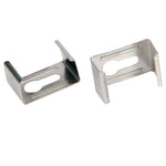 17mm x 8mm 2 Metre Silver Shallow Square Aluminium LED Profile Havit Lighting