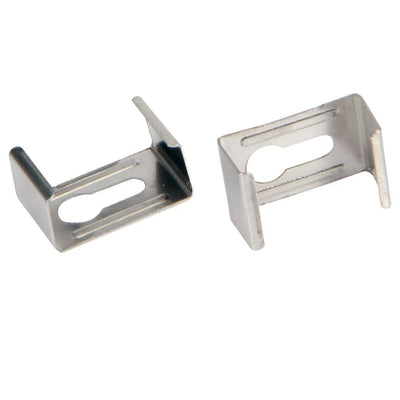 17mm x 8mm 2 Metre Silver Shallow Square Aluminium LED Profile Havit Lighting