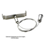 60mm x 80mm White Deep Square Up and Down Aluminium LED Profile