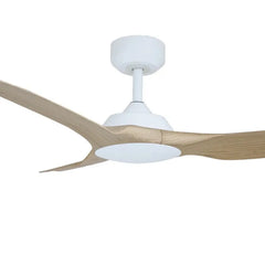 52' Raven RWS DC Ceiling Fan White, Black, Walnut, Oak 550724X Vencha Lighting