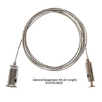 60mm x 70mm White Deep Square Aluminium LED Profile Havit Lighting