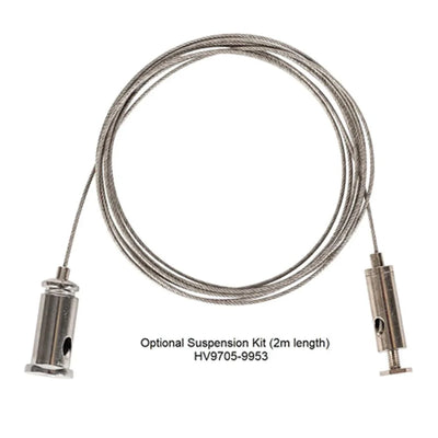 60mm x 70mm White Deep Square Aluminium LED Profile Havit Lighting