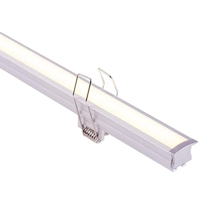 24mm x 20mm Silver Deep Recessed Square Winged Aluminium Havit Lighting