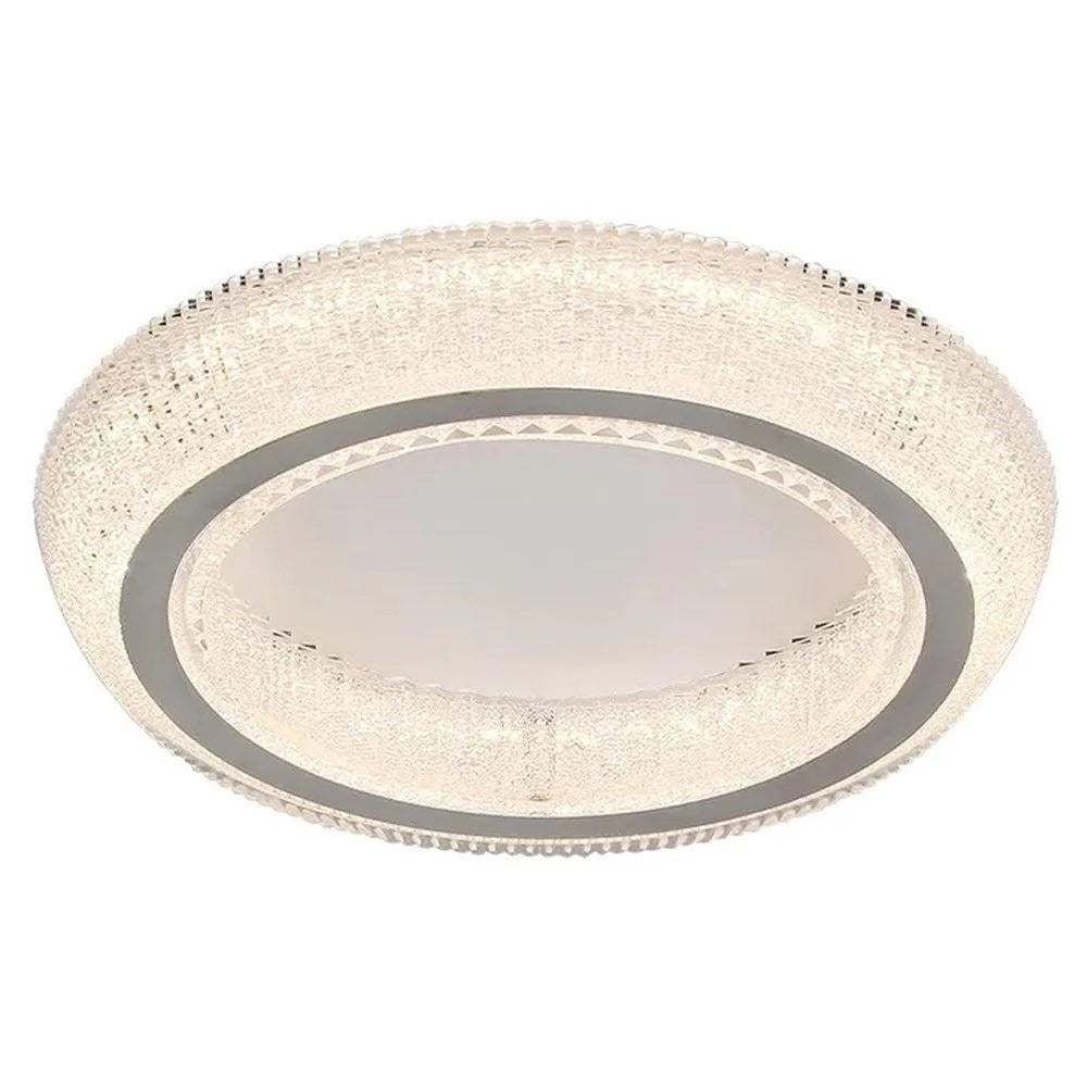 Trilliant Crystal LED Close To Ceiling Light CCT 28w White
