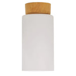 Oriel Lighting Batten Fix Lights Nina DIY Batten Fix in Glass & Timber Lights-For-You OL2420 9324879225212