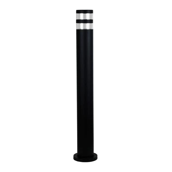 Oriel Lighting Bollard Lighting Tove Garden Bollard Light 1Lt in Black Lights-For-You OL7161BK 9324879221061