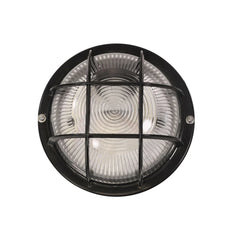 Oriel Lighting Bunker Lights Oriel Rund E27 IP54 Outdoor Lights-For-You LF7952BK