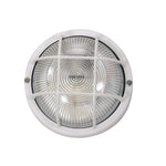 Oriel Lighting Bunker Lights Oriel Rund E27 IP54 Outdoor Lights-For-You LF7952WH