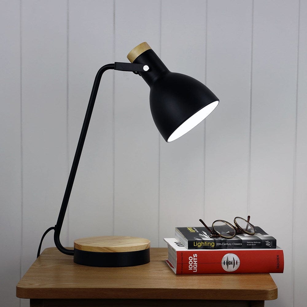 Oriel Lighting Desk Lamps Benny Desk Lamp in Black or White Lights-For-You