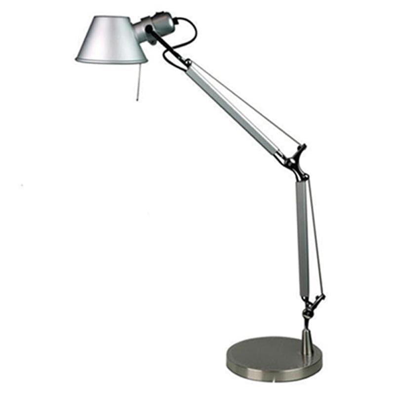 Oriel Lighting Desk Lamps Silver Forma Desk Lamp 60w Oriel Lighting Lights-For-You OL92961SIL
