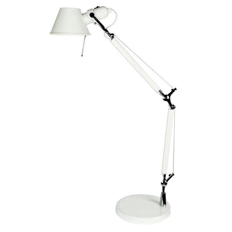 Oriel Lighting Desk Lamps White Forma Desk Lamp 60w Oriel Lighting Lights-For-You OL92961WH