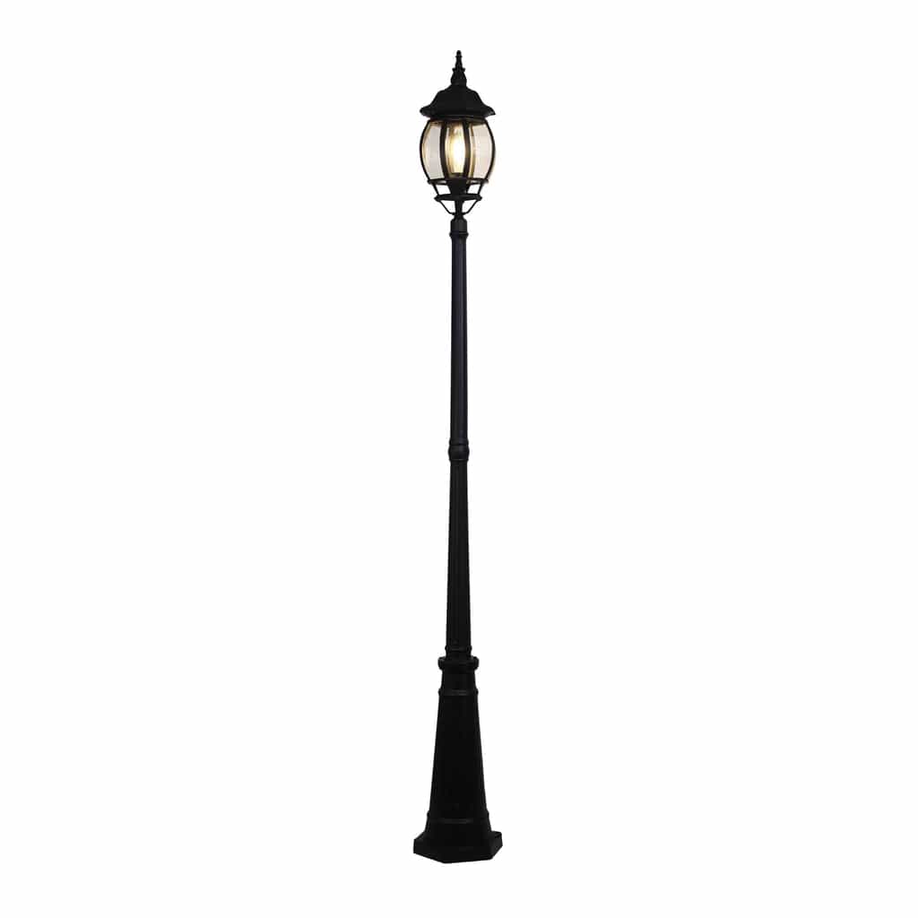 Oriel Lighting Exterior Posts Highgate Post Light | Traditional Coach Post Light Outdoor Lights-For-You OL7669BK 9324879207911